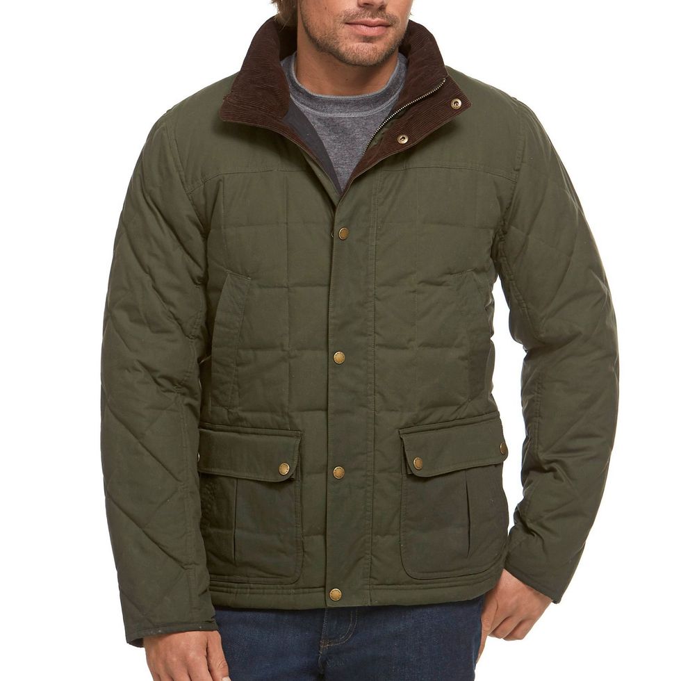 Upcountry Waxed-Cotton Down Jacket