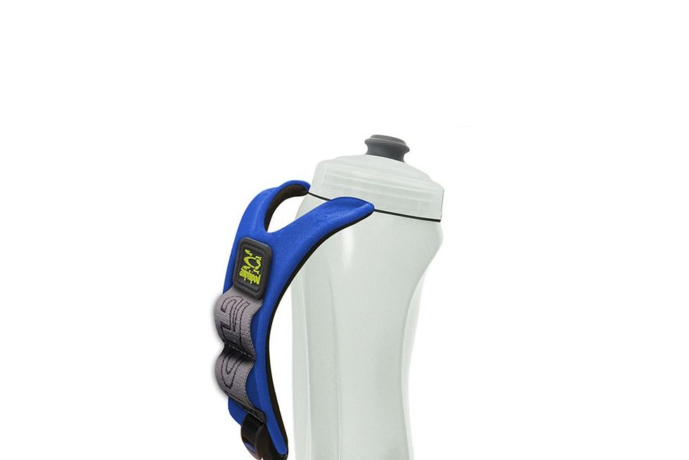 Swivel Bottle Handheld 16 Ounce Double Reservoir Rotating Bottle Grip Free  Sports Bottle for Runners, Hikers, etc.