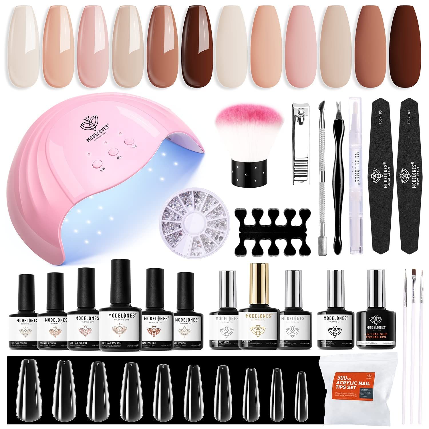 Gel nail deals sets