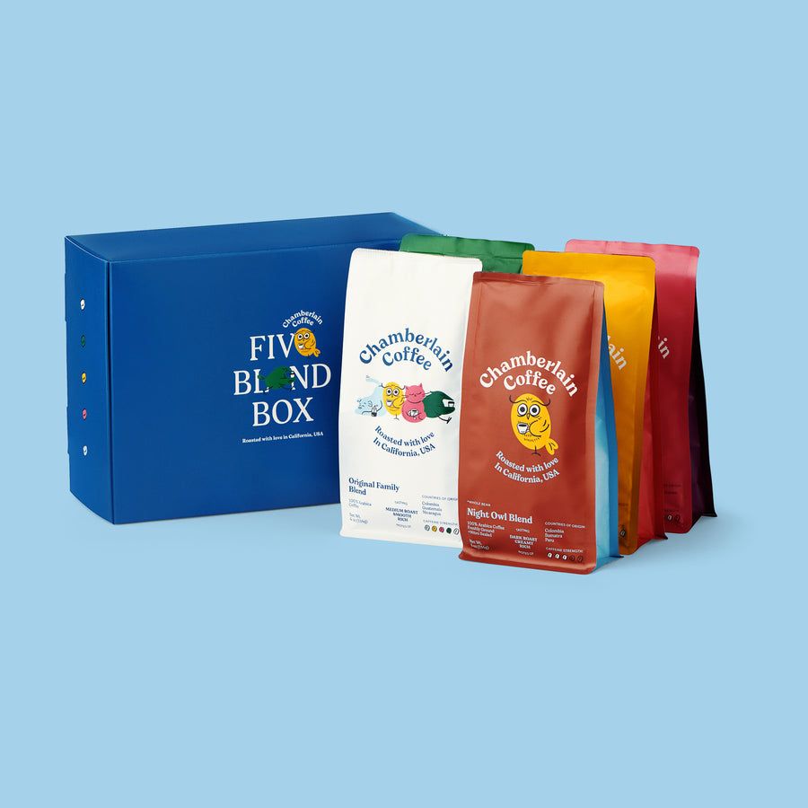 Family Blend Coffee Pods Chamberlain Coffee