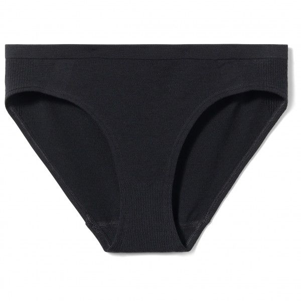 Puma Women's Girls Cotton Stretch Bikini 4-Pack Black Underwear New