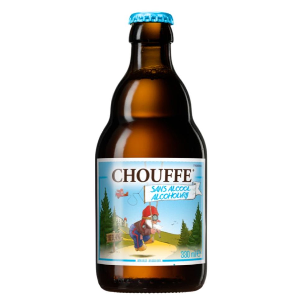 Chouffe Belgian Blond Non Alcoholic Beer, 8x330ml