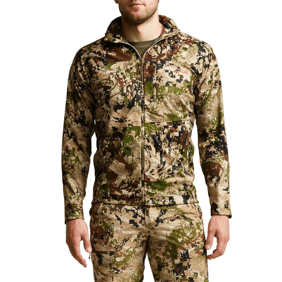  YEVHEV Quiet Hunting Clothes for Men Hunt Clothing Suit Gear  Camouflage Hoodie Jacket and Pants Camo Coat Windproof : Sports & Outdoors