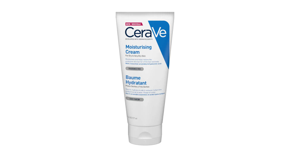 Crema idratante e nutriente CeraVe per pelli secche e sensibili 