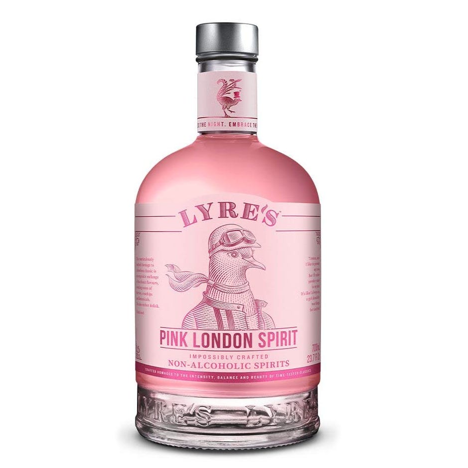 Lyre's Pink London Non-Alcoholic Spirit