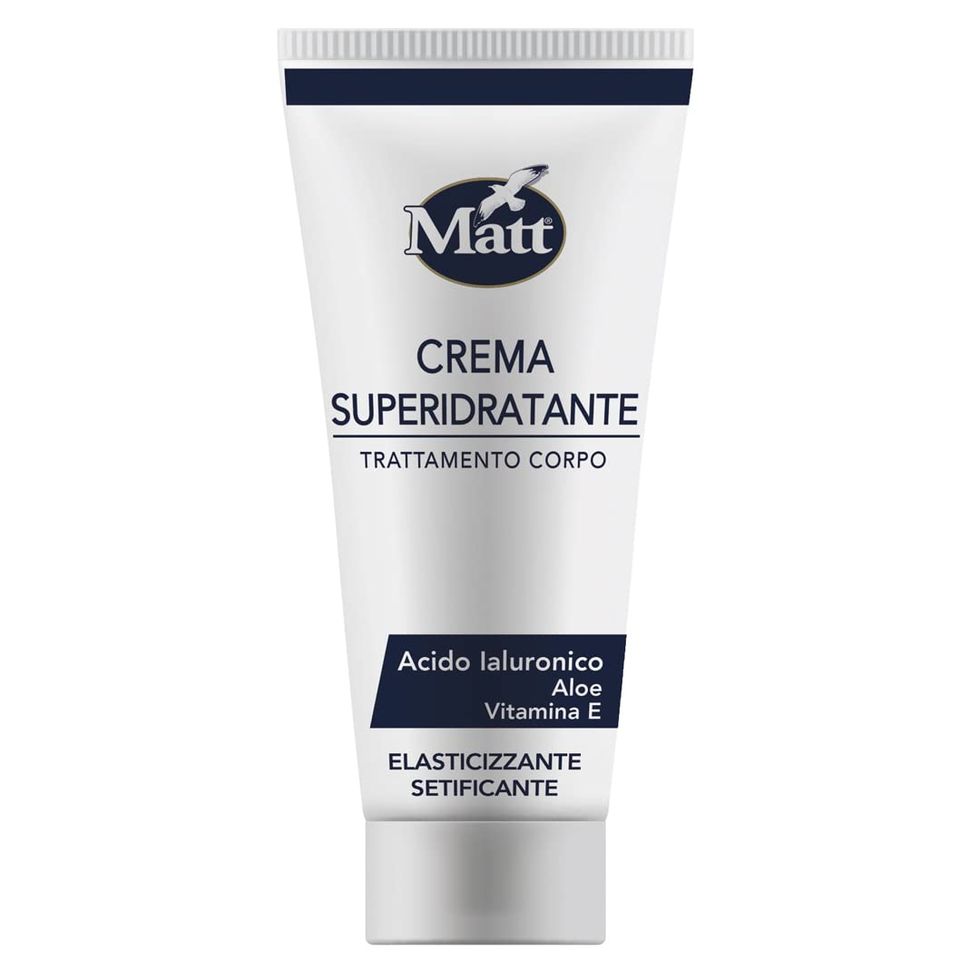 Super moisturizing body cream, formula with hyaluronic acid, aloe and vitamin E.  