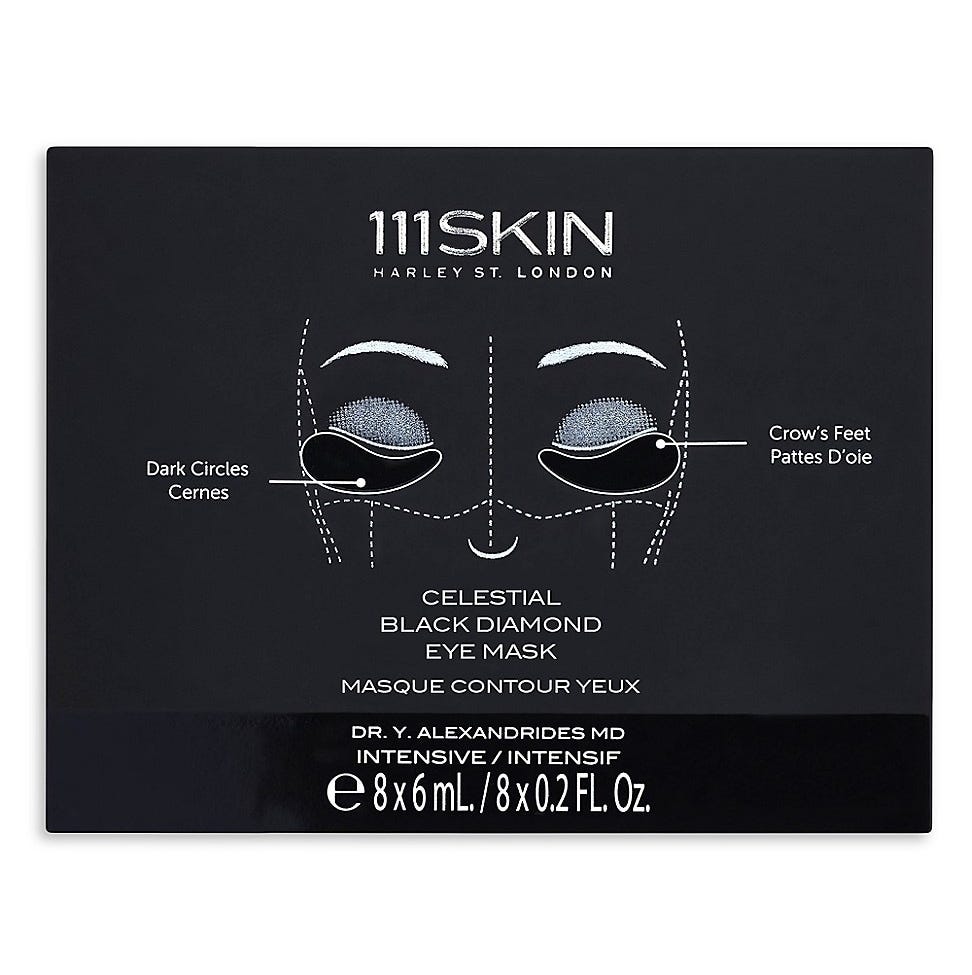 Celestial Black Diamond Eye Mask