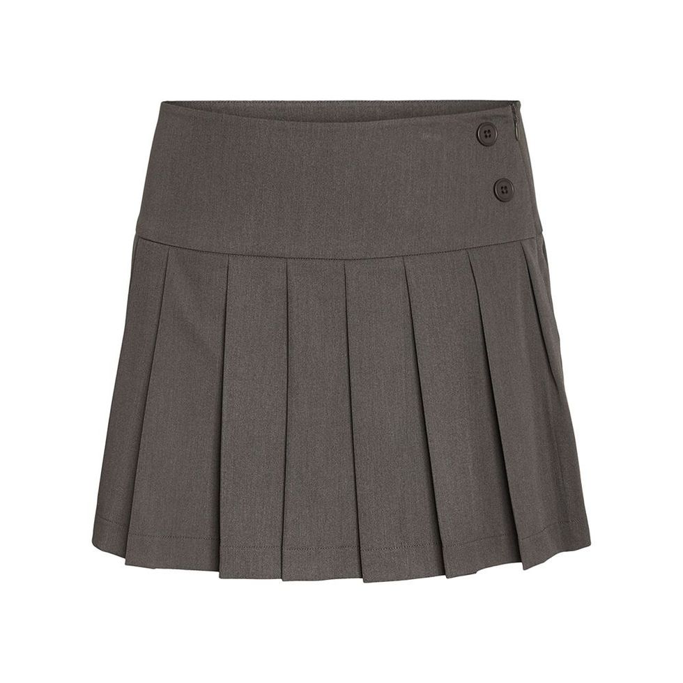 Thea Pleated Miniskirt