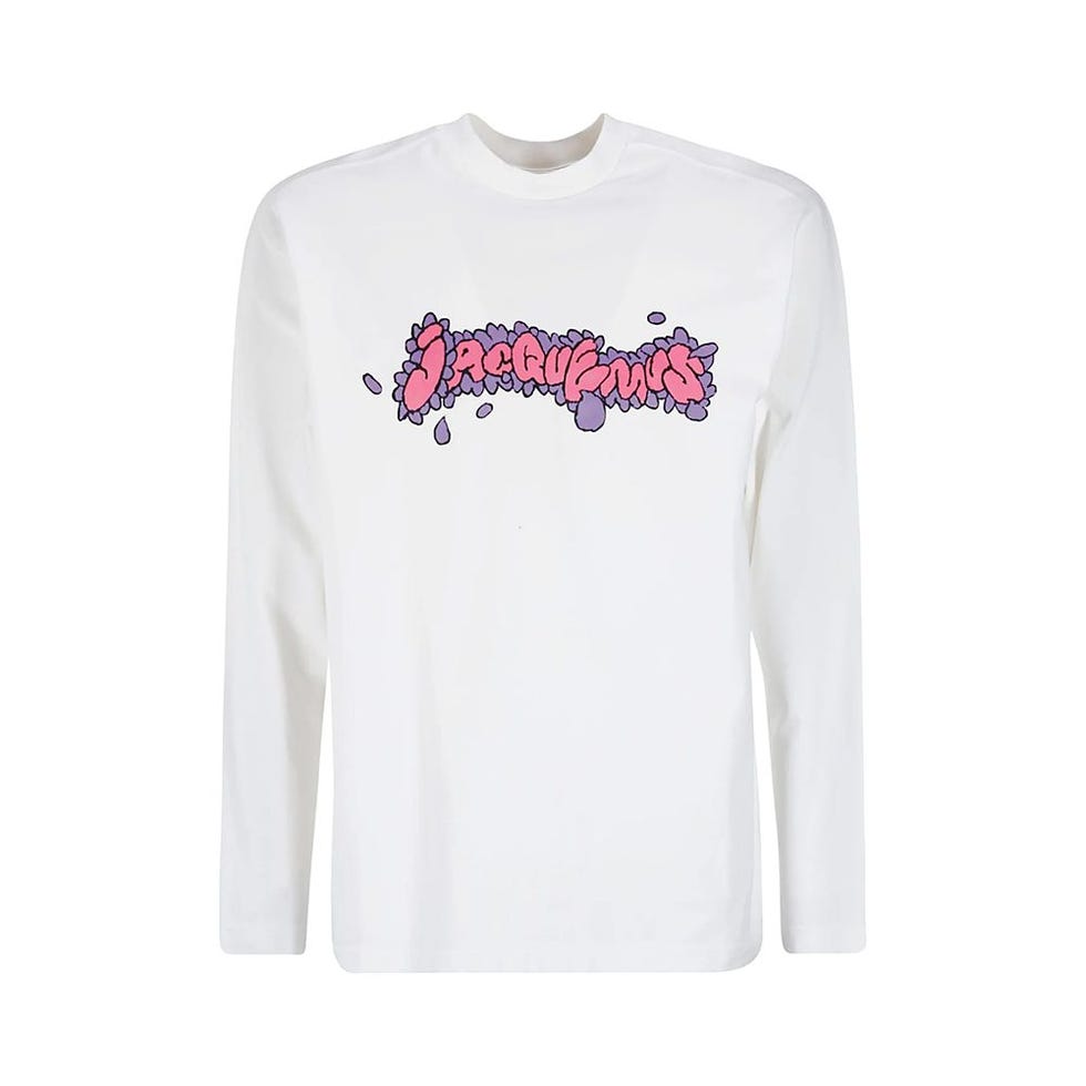 Jacquemus Logo Printed Long Sleeved T-Shirt