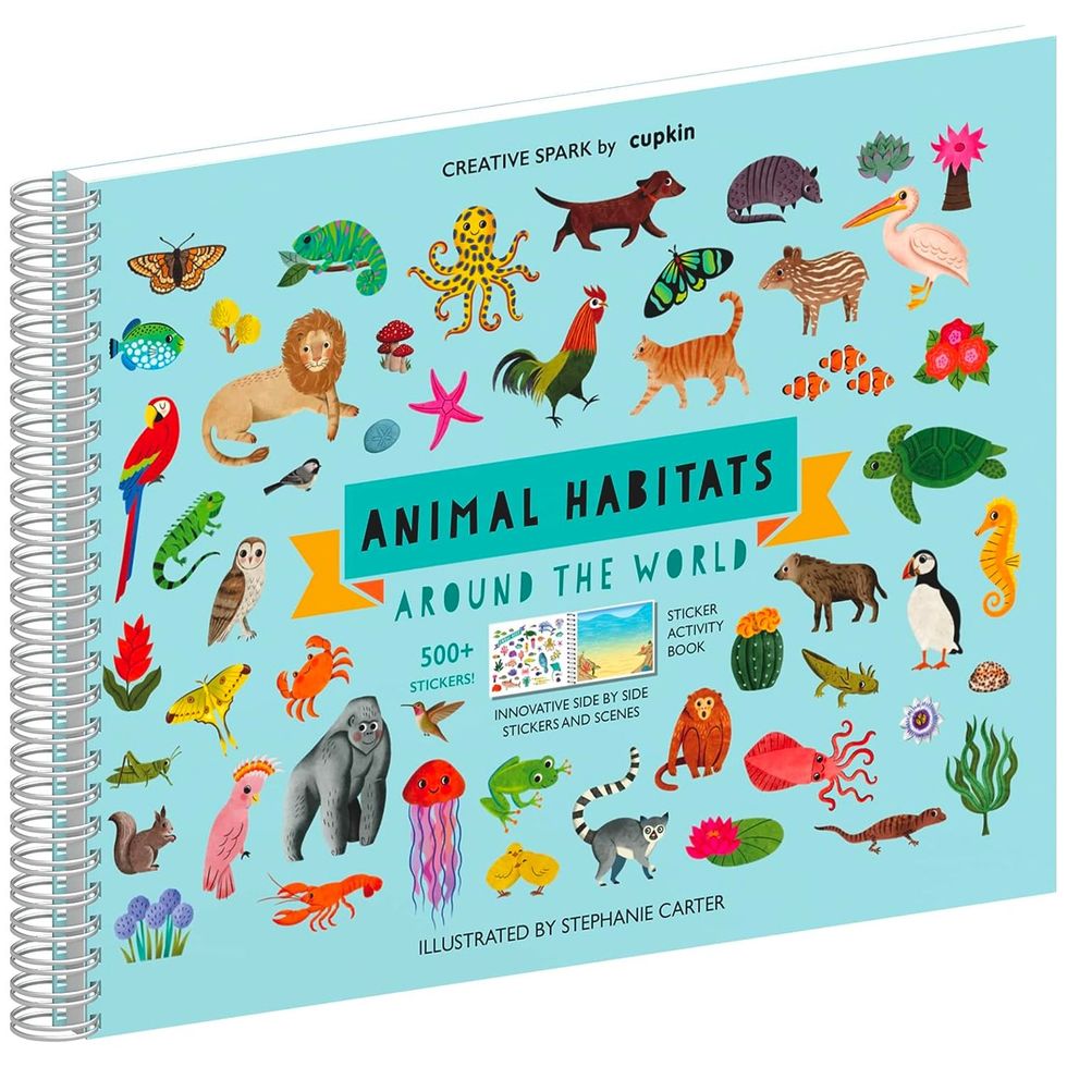 Animal Habitats Sticker Book