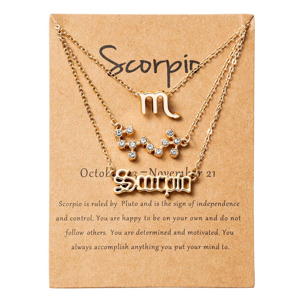 Scorpio Zodiac Layer Necklaces