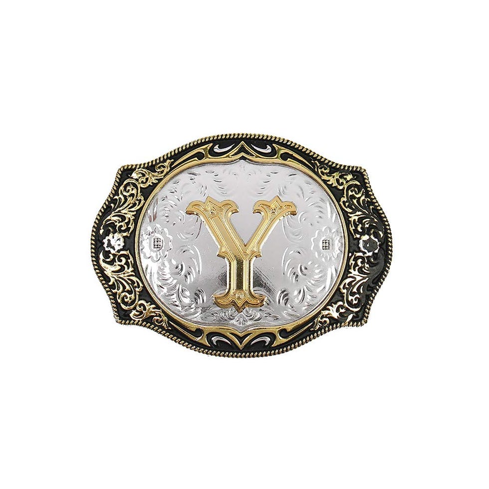 Western "Y" Belt Buckle