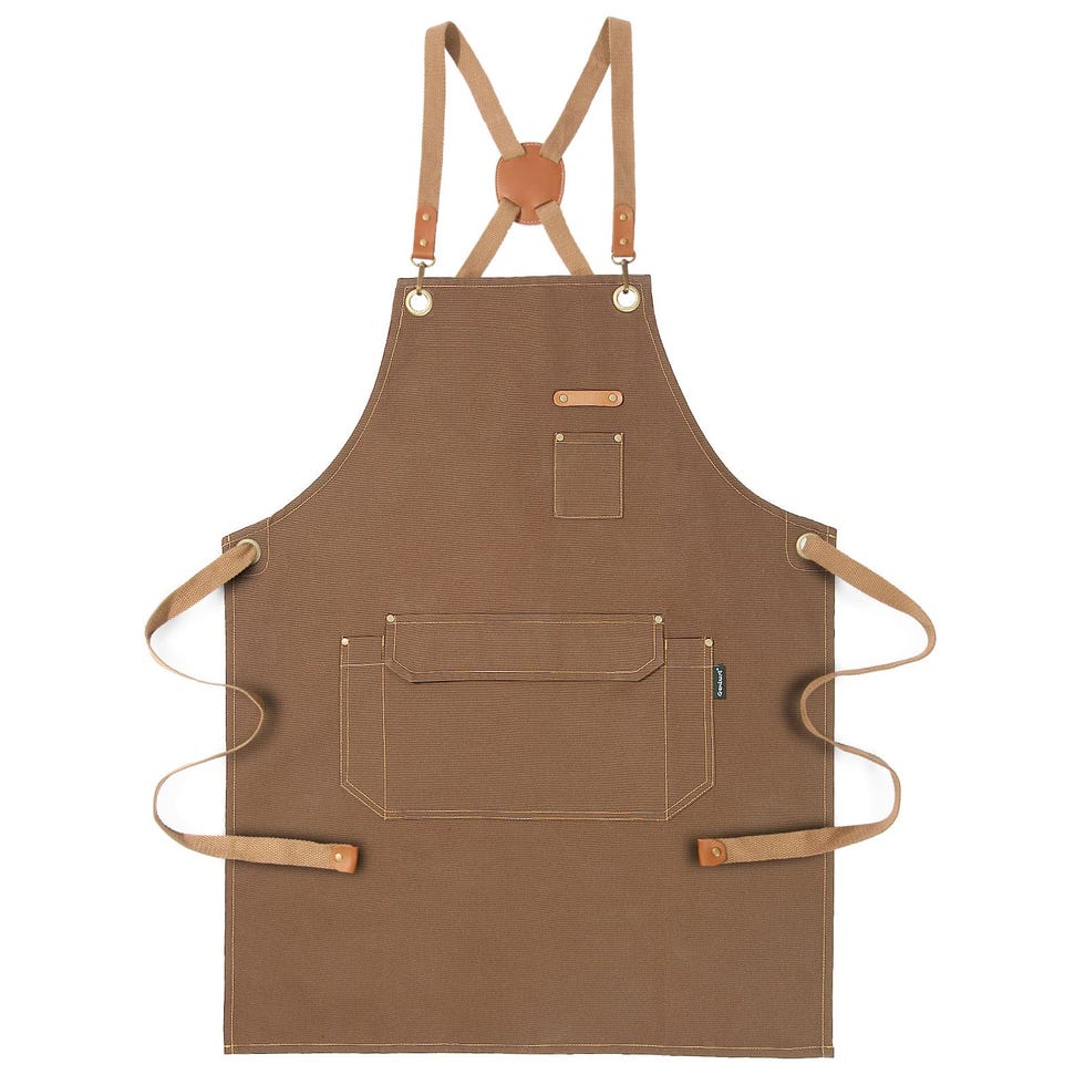 Brown Work Apron