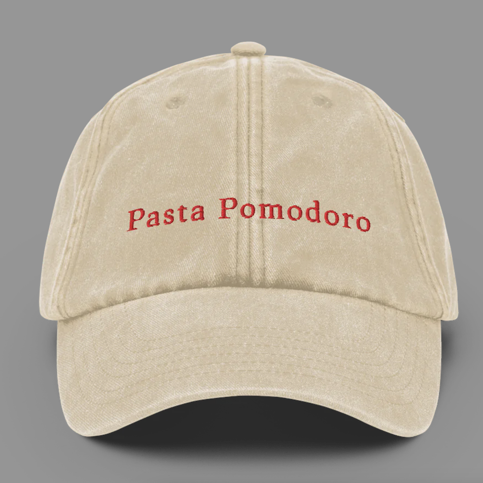 Pasta Pomodoro Vintage Hat