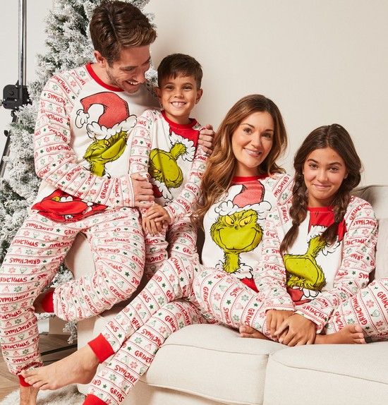 Best matching family Christmas pyjamas UK 2023