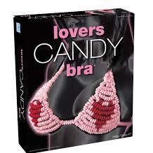 DIY edible candy bra