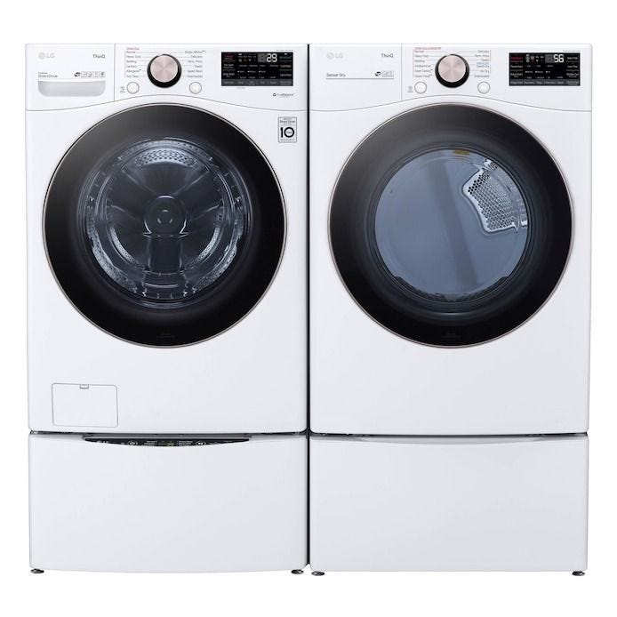 LG TurboWash 360 Steam Front-Load Washer and Dryer Set