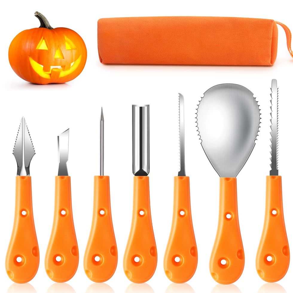 Halloween Pumpkin Carving Kit, Heavy Duty Stainless Steel Pumpkin Carving  Tools Set - Household Items - New City, New York, Facebook Marketplace