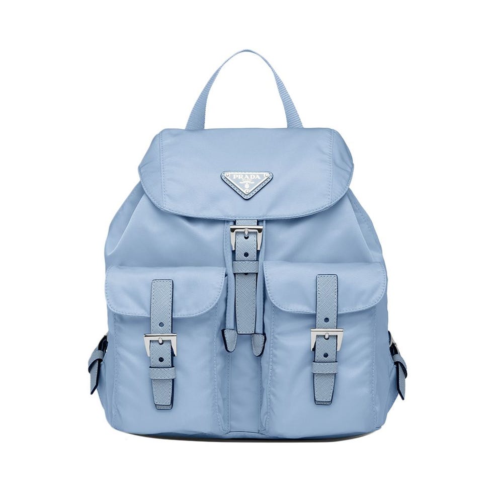 Elle Sport Mini Quilted Backpack in Blue