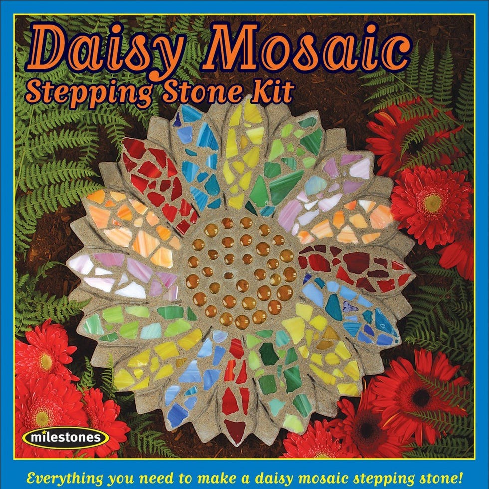 Mosaic Stepping Stone Kit Mosaic Stepping Stone Kit