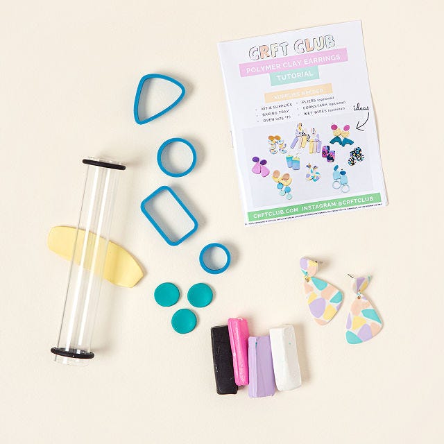 Make-Your-Own Clay Earrings Kit Make-Your-Own Clay Earrings Kit