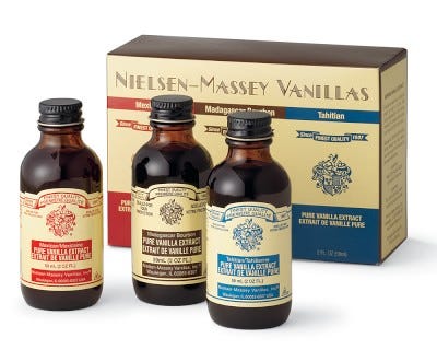 Set of 3 World Vanilla Extracts