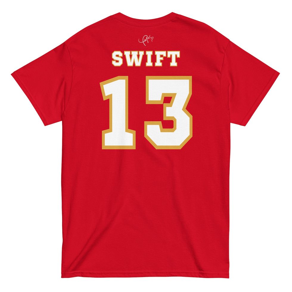 Taylor Swift Chiefs Jersey Shirt #13