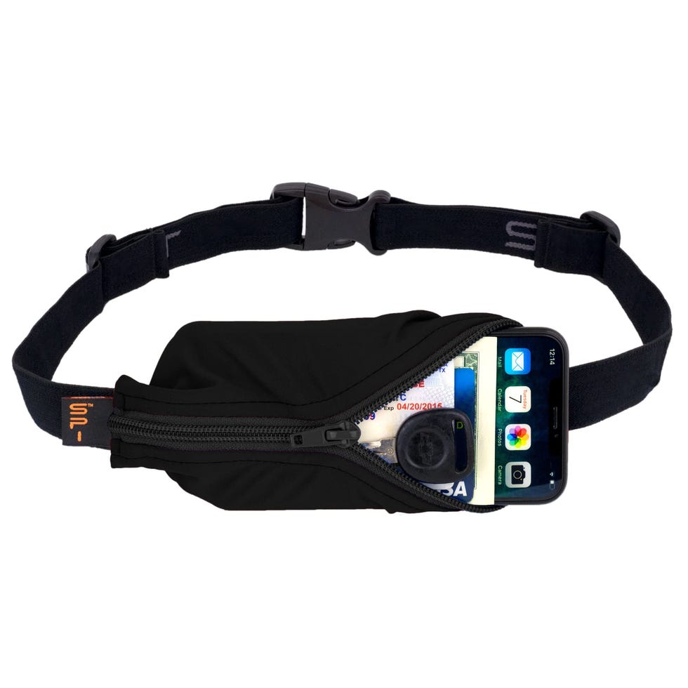 Anself Sports Hydration Belt Bag Running Belt Waist Pack Bum Bag with Water  Bottle Holder for Men Women Running Cycling Hiking Wal 