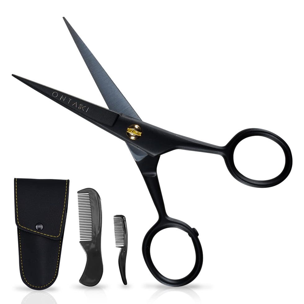 5" Professional German Beard & Mustache Scissors