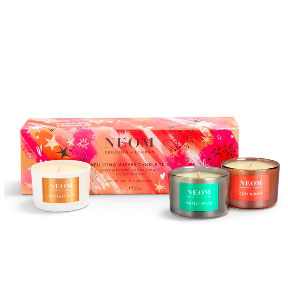 Neom has launched its limitededition Christmas candles for 2023