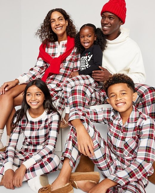 Family Matching Flannel Pajama Set