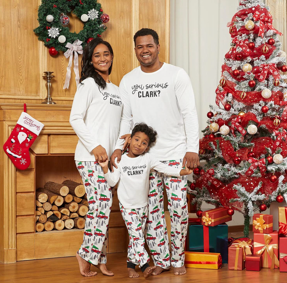 Christmas eve pjs for family sale