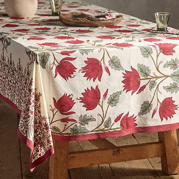 Flora Cotton Tablecloth Flora Cotton Tablecloth