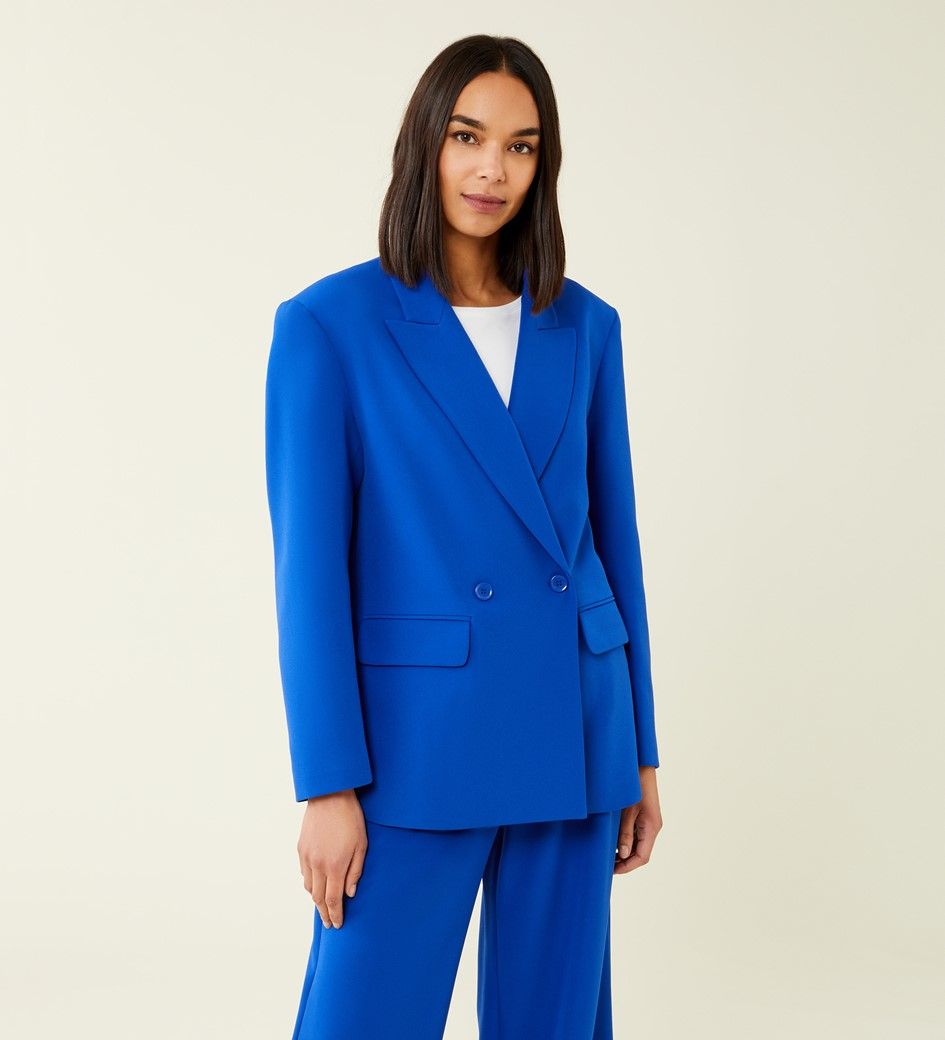 Zara blue outlet suit