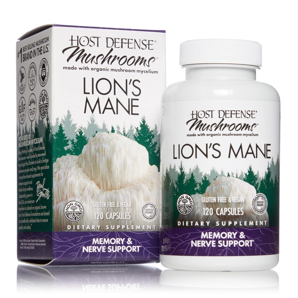 Lion's Mane Capsules, Mushroom Supplement