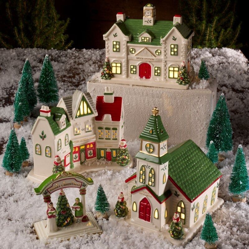 Winter village online set