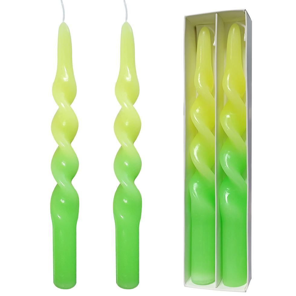 Spiral Taper Candles 