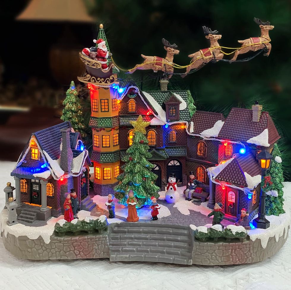 Animated Christmas Village