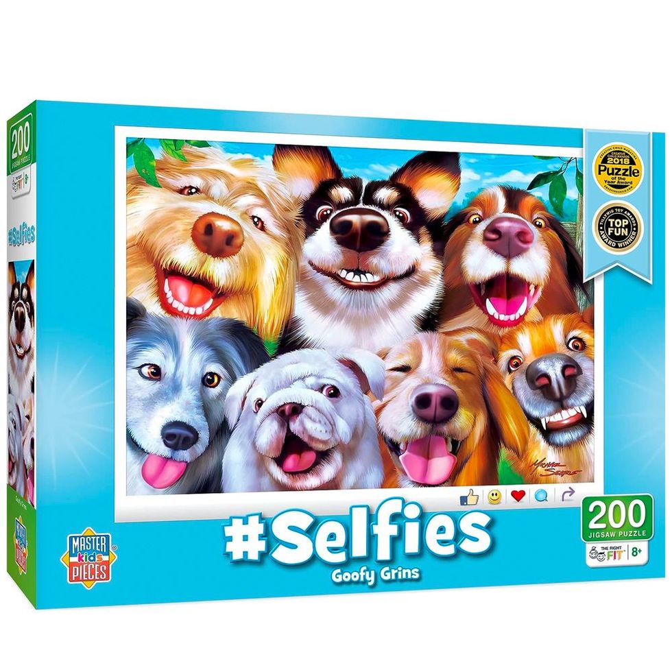 #Selfies 200-Piece Jigsaw Puzzle for Kids