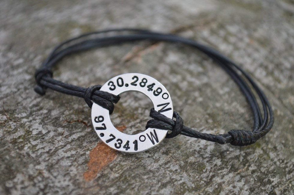 Coordinates Bracelet