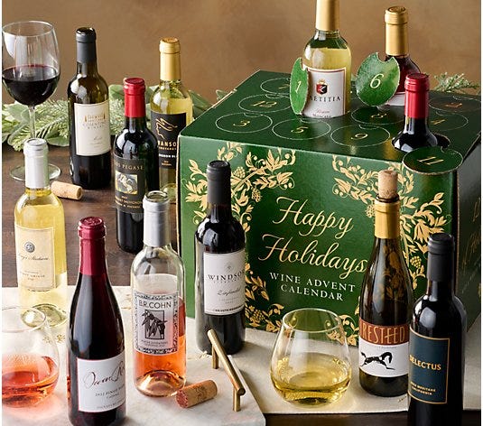 12 Bottle Wine Advent Calendar