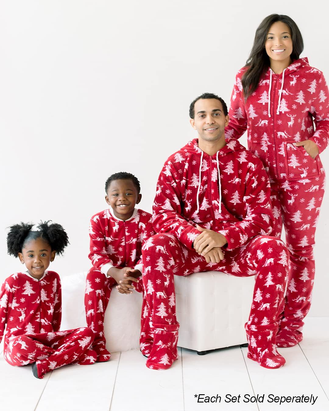 Christmas onesie pajamas discount for the whole family