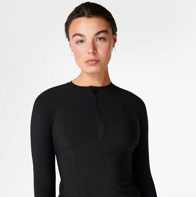 Women's Long Sleeve Rash Guard – Black - Wet Effect, Inc.