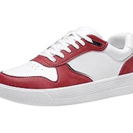 Vepose 8001 Red and White Sneakers