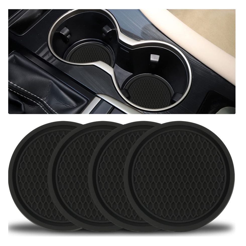 Car Cup Coaster, 4PCS Universal Non-Slip Cup Holders 