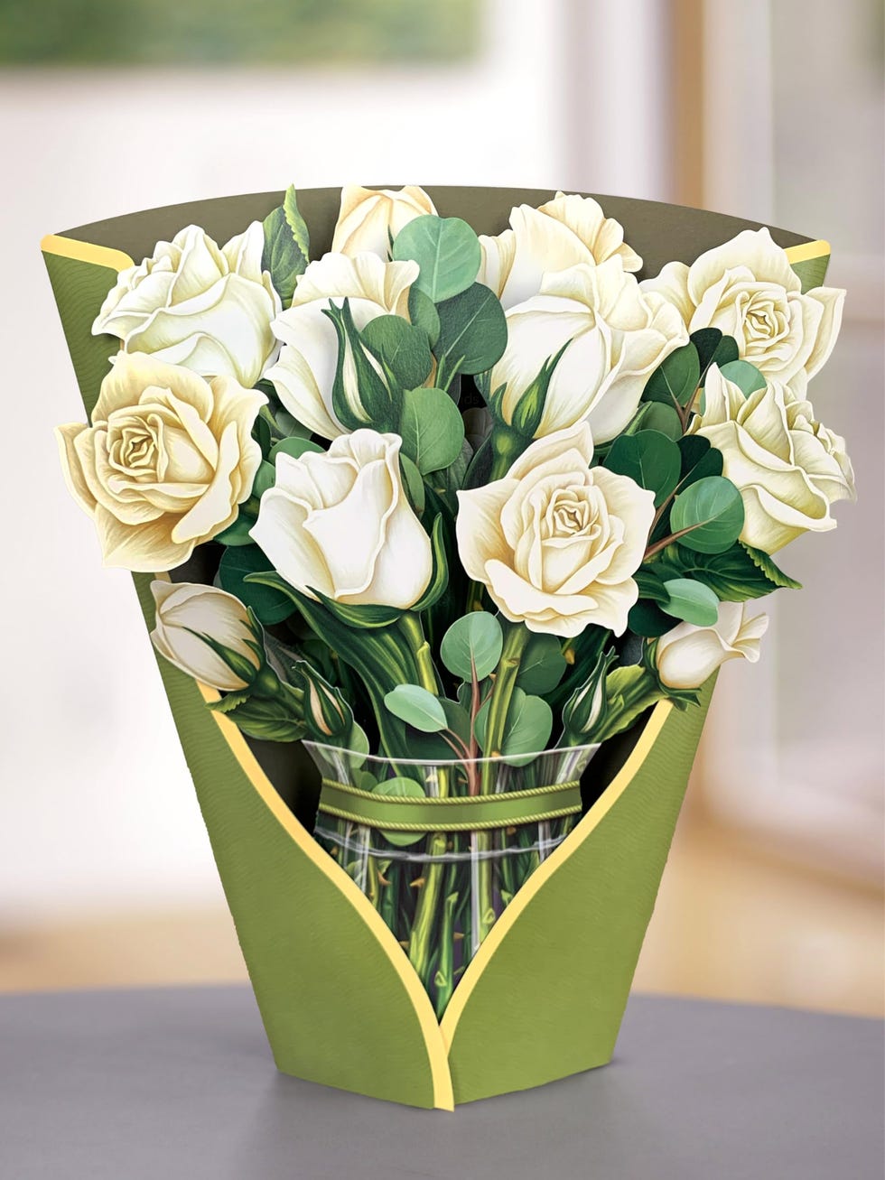 Flower Bouquet Pop Up Card
