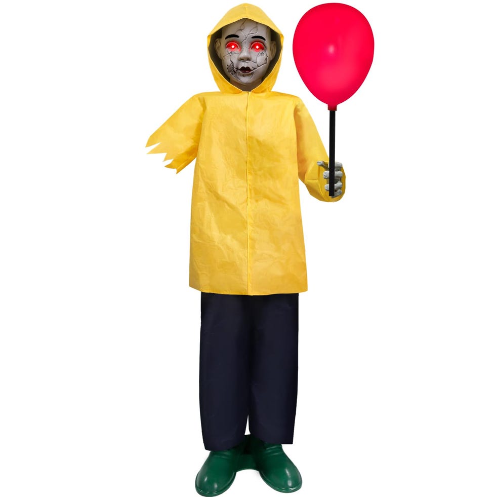 4 Ft Life Size Animatronics Prop with Glowing Balloon