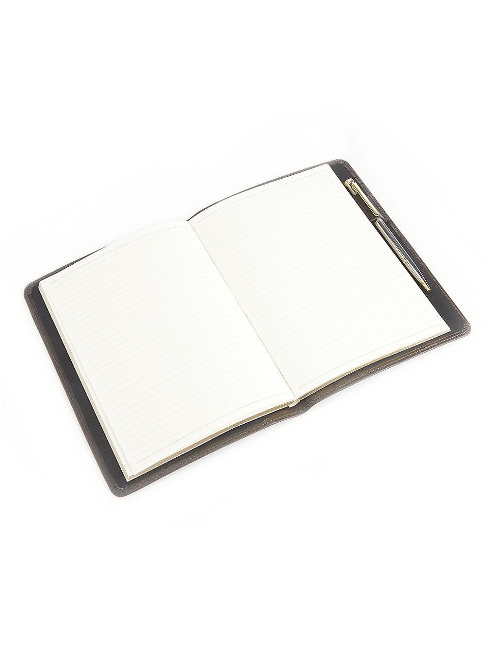 Gilded Leather Bound Journal - Brown Gilded Leather Bound Journal - Brown
