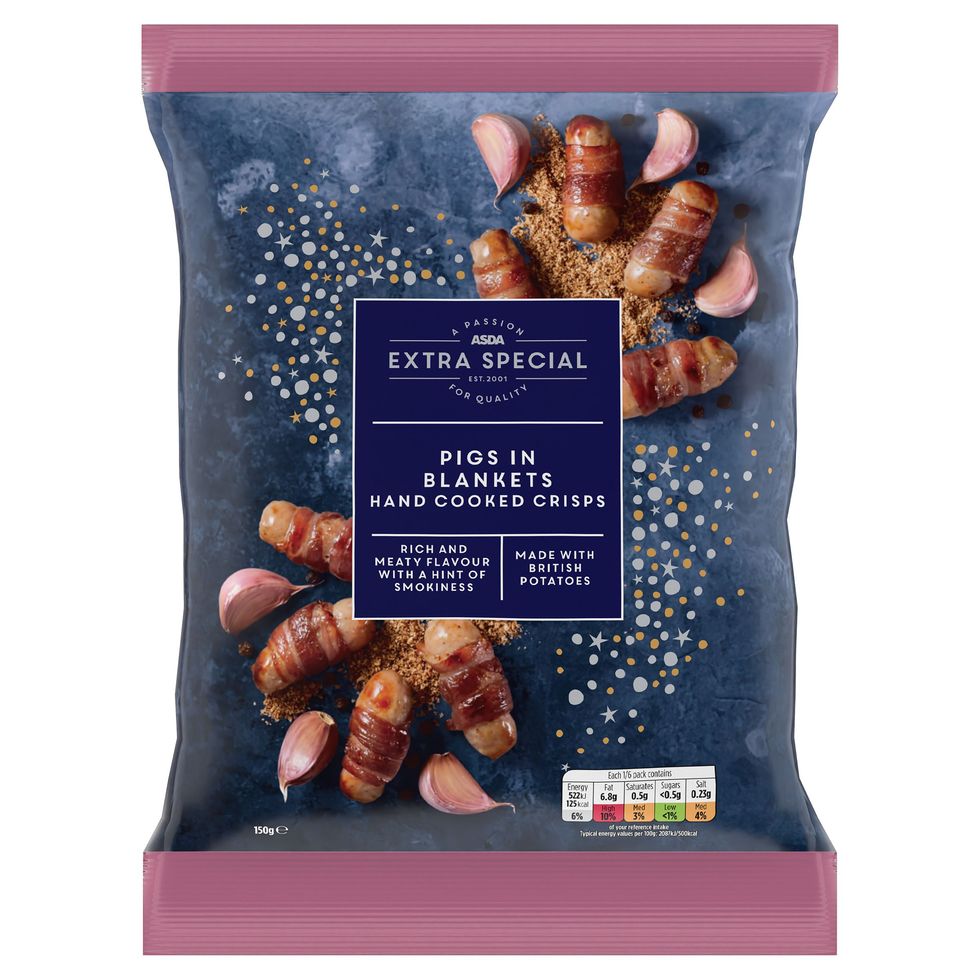 ASDA Extra Special Pigs in Blankets Hand Cooked Crisps 150g