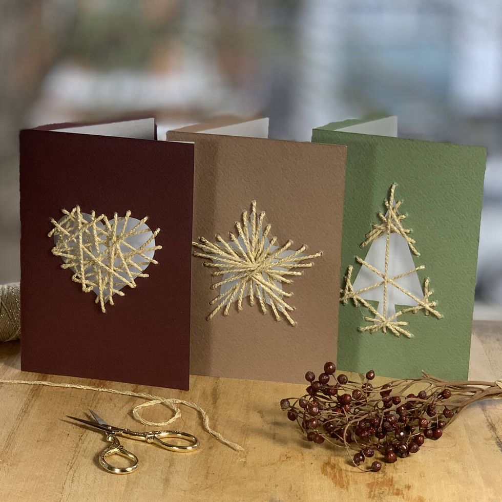 Christmas Card making craft kit